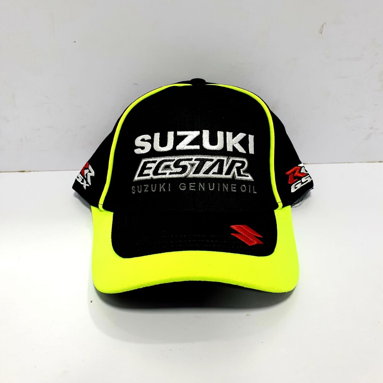 Suzuki Ecstar Black Fluro Cap